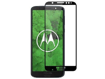 محافظ صفحه نمایش 6D فول گلس تمام چسب مناسب برای گوشی موبایل موتورولا موتو G6